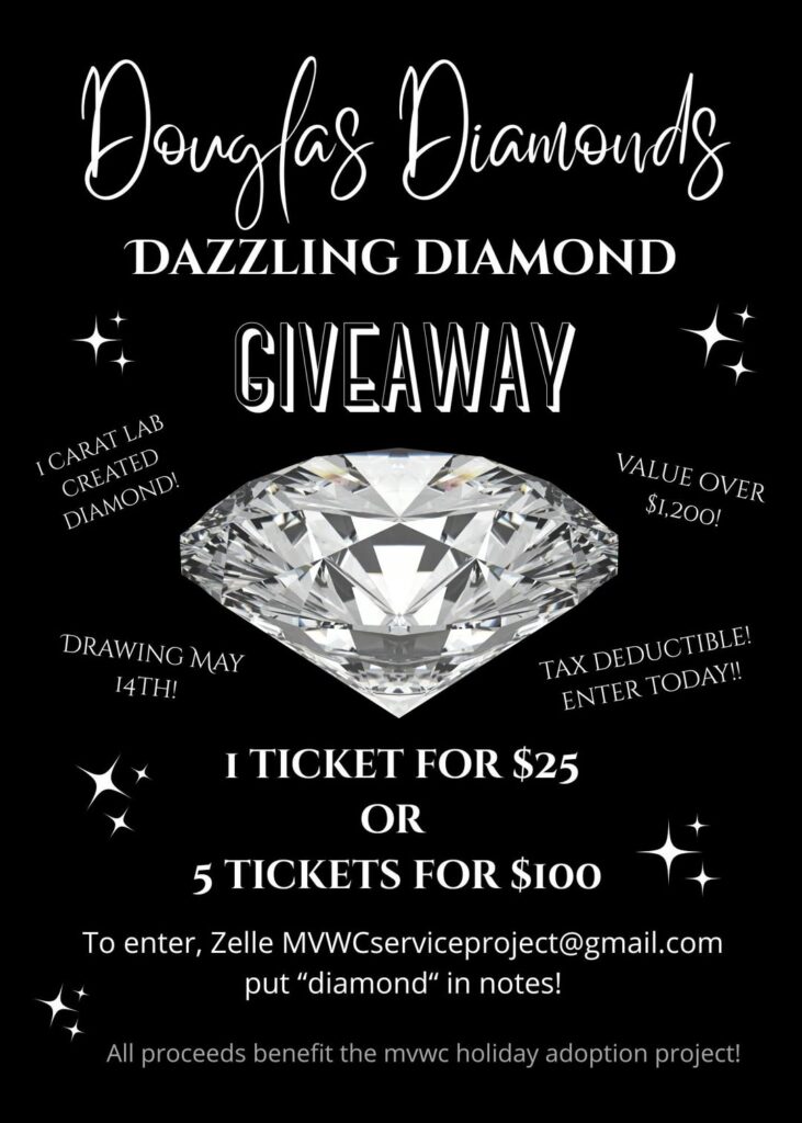 Douglas Diamonds Dazzling Diamond Drawing!