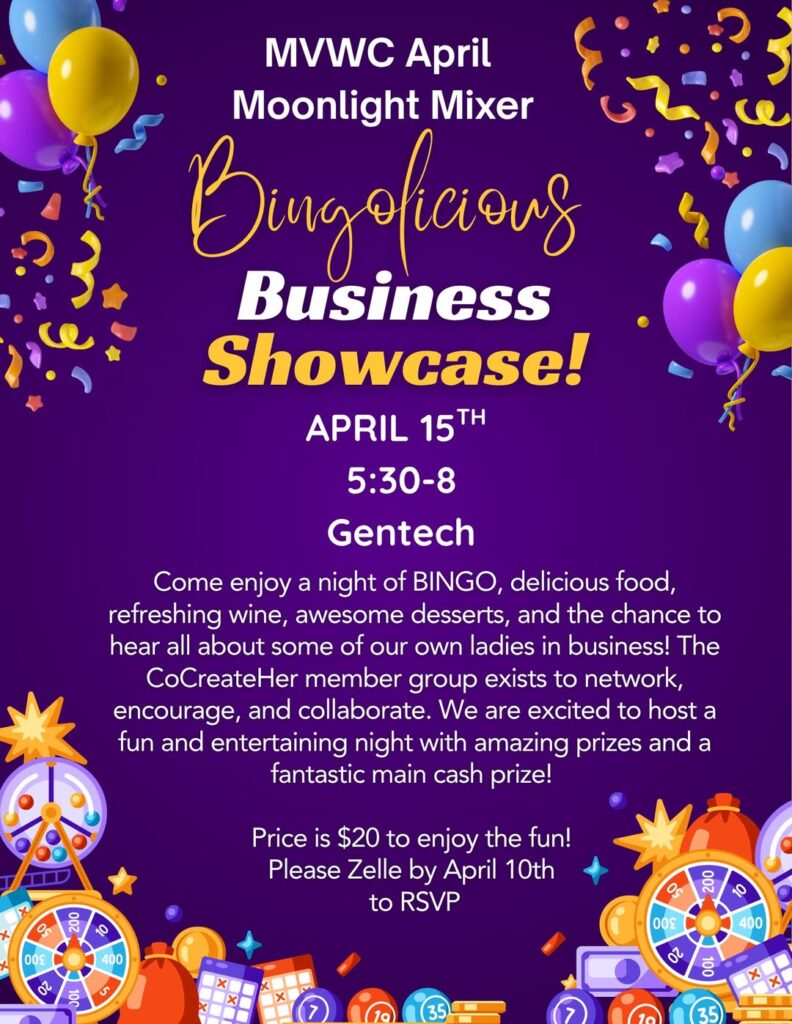 MVWC April Moonlight Mixer Business Showcase